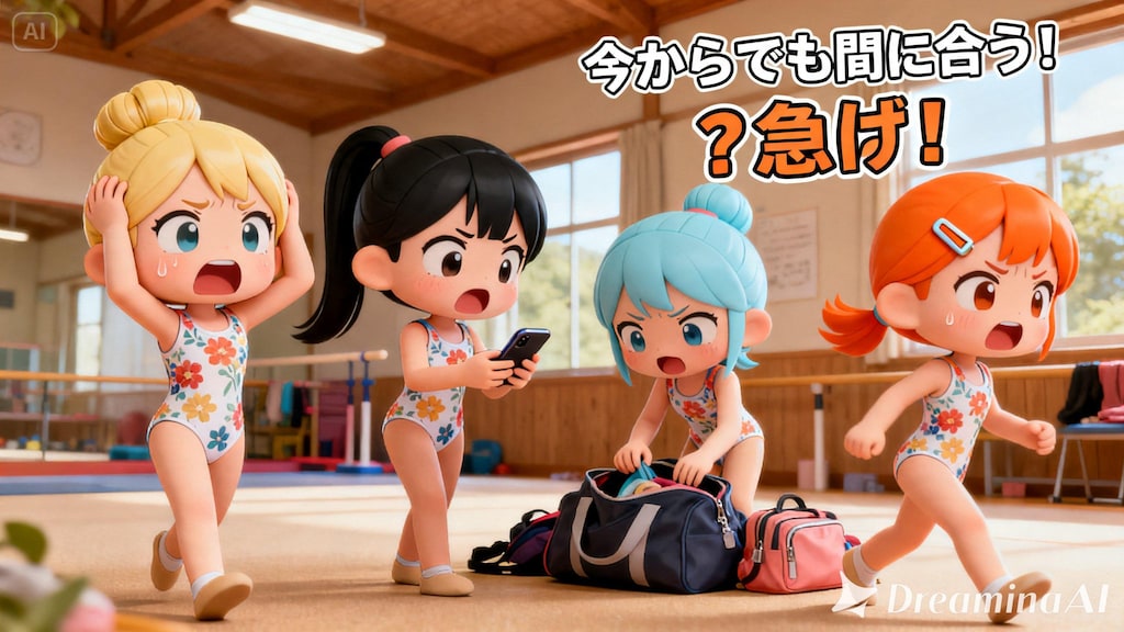 【新体操部、夏の忘れ物１】