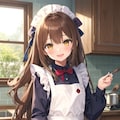 バレンタインチョコ作りをするなごみちゃん🍫💝 3枚目