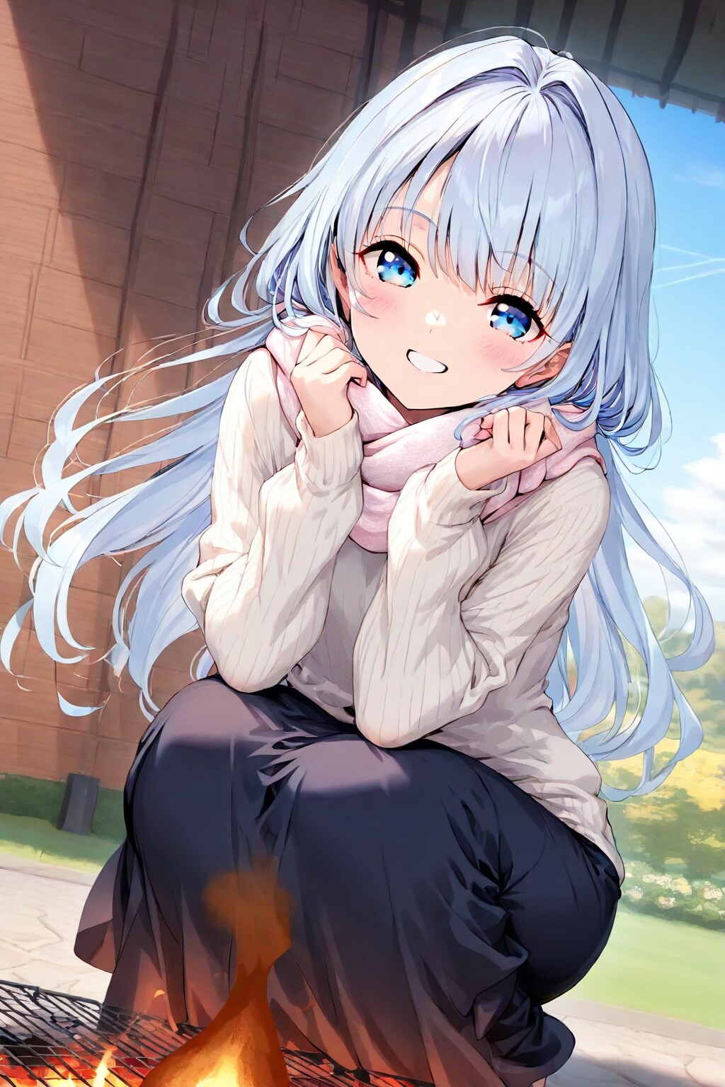 これでお餅焼くんだ!?