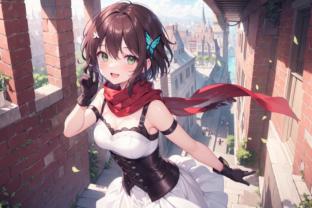 転生ちゃんとレンガの街