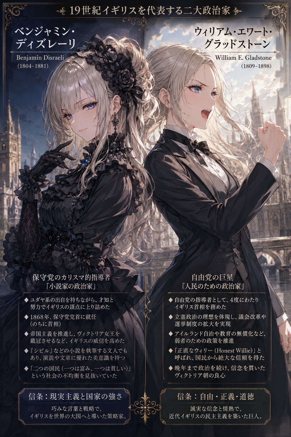 イギリス政治の巨頭