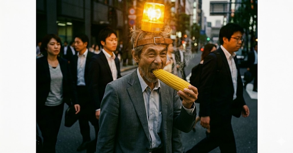 コーン部長の容姿を考える