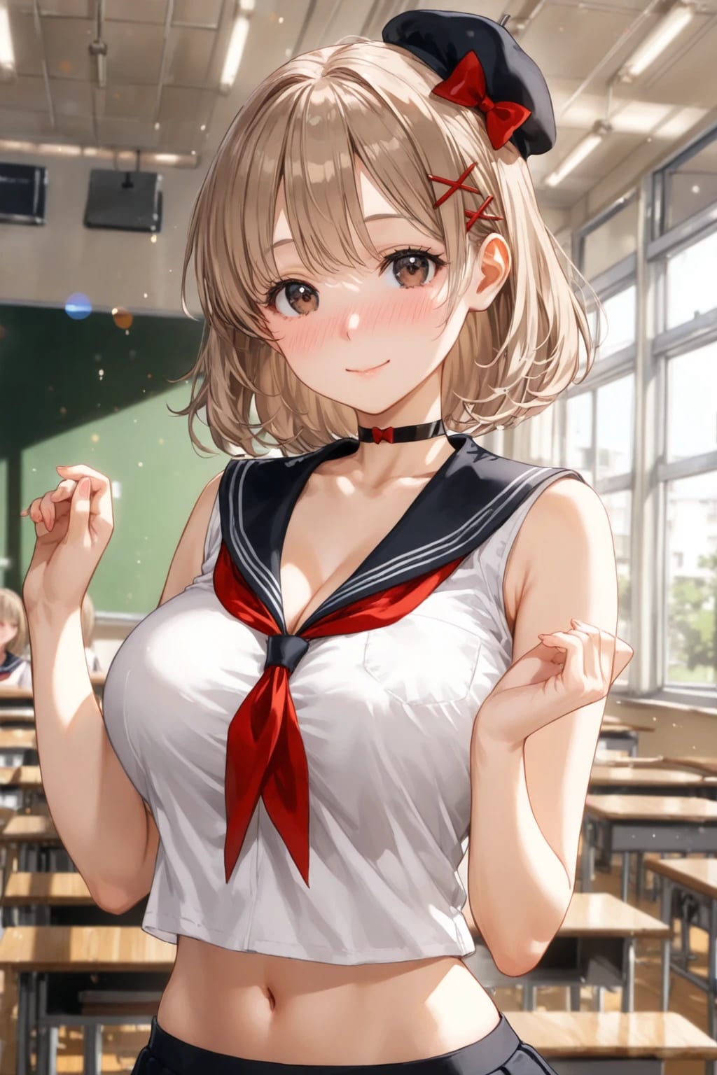 頑張るから見ててね | の人気AIイラスト・グラビア