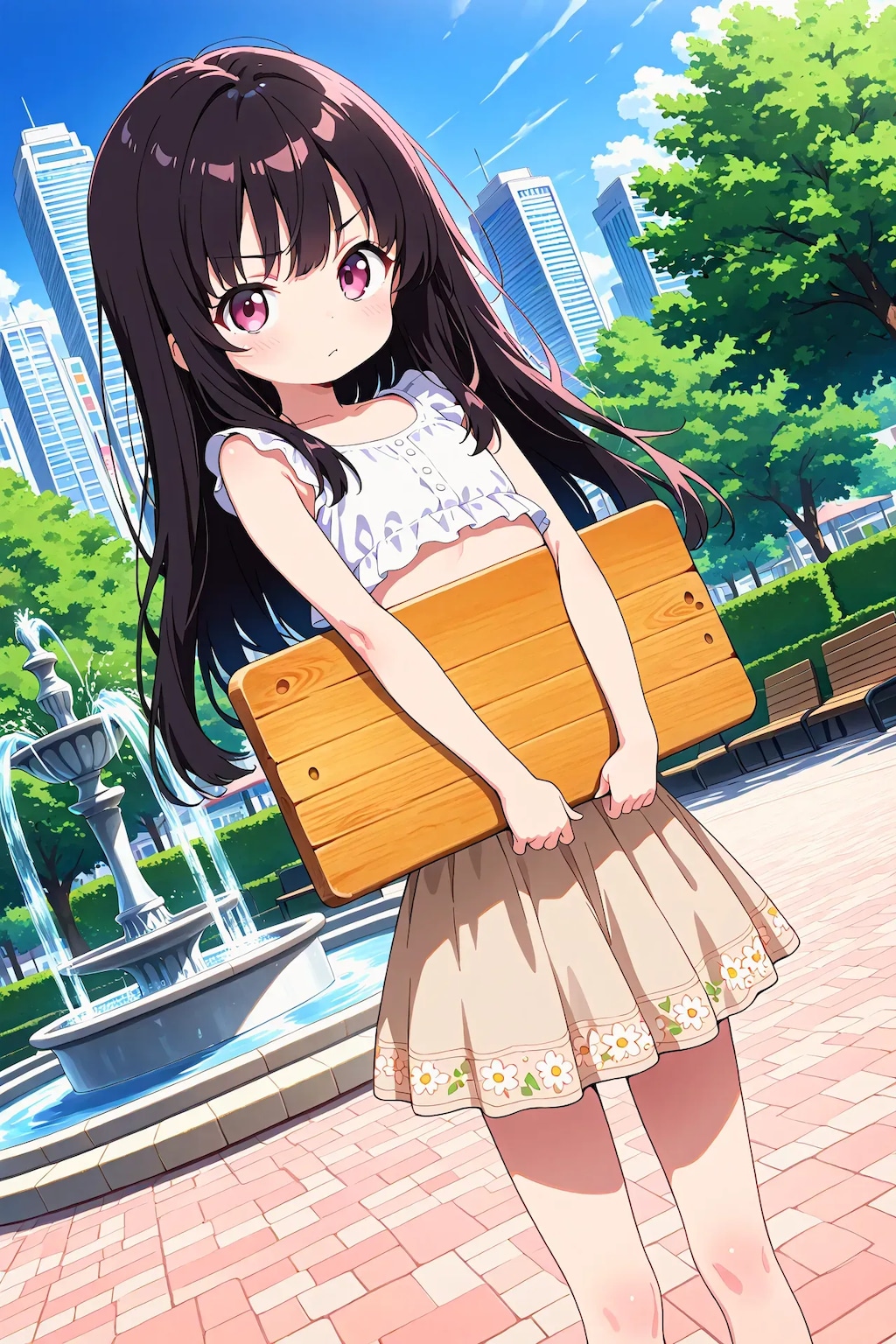 板野ちゃん、咲岩伊町にようこそ！