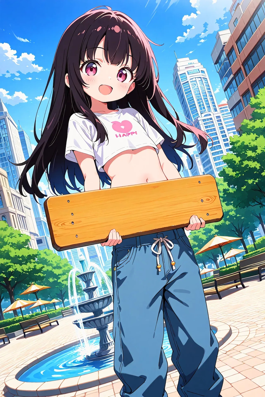 板野ちゃん、咲岩伊町にようこそ！