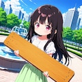 板野ちゃん、咲岩伊町にようこそ！ 5枚目
