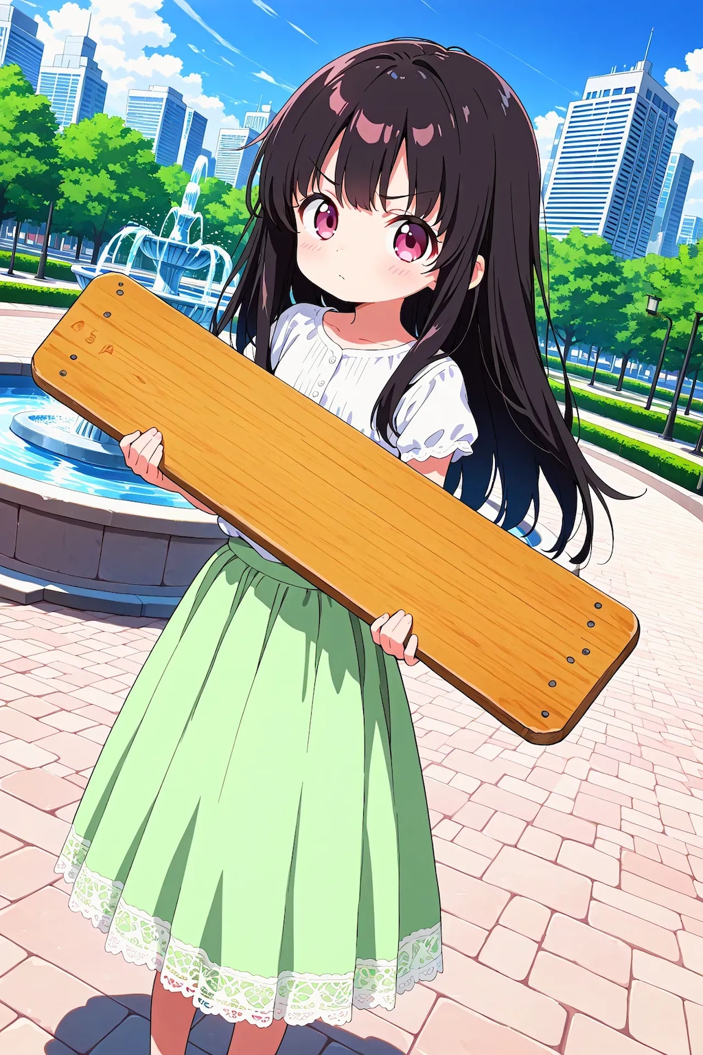 板野ちゃん、咲岩伊町にようこそ！