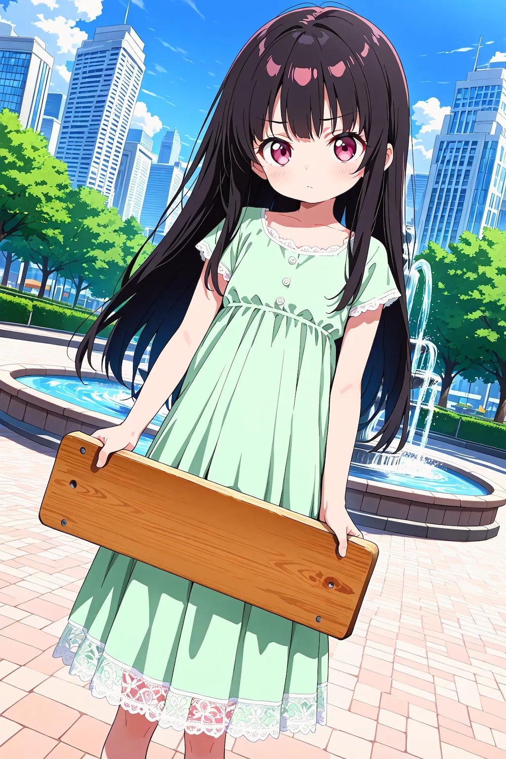 板野ちゃん、咲岩伊町にようこそ！