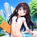 板野ちゃん、咲岩伊町にようこそ！ 8枚目