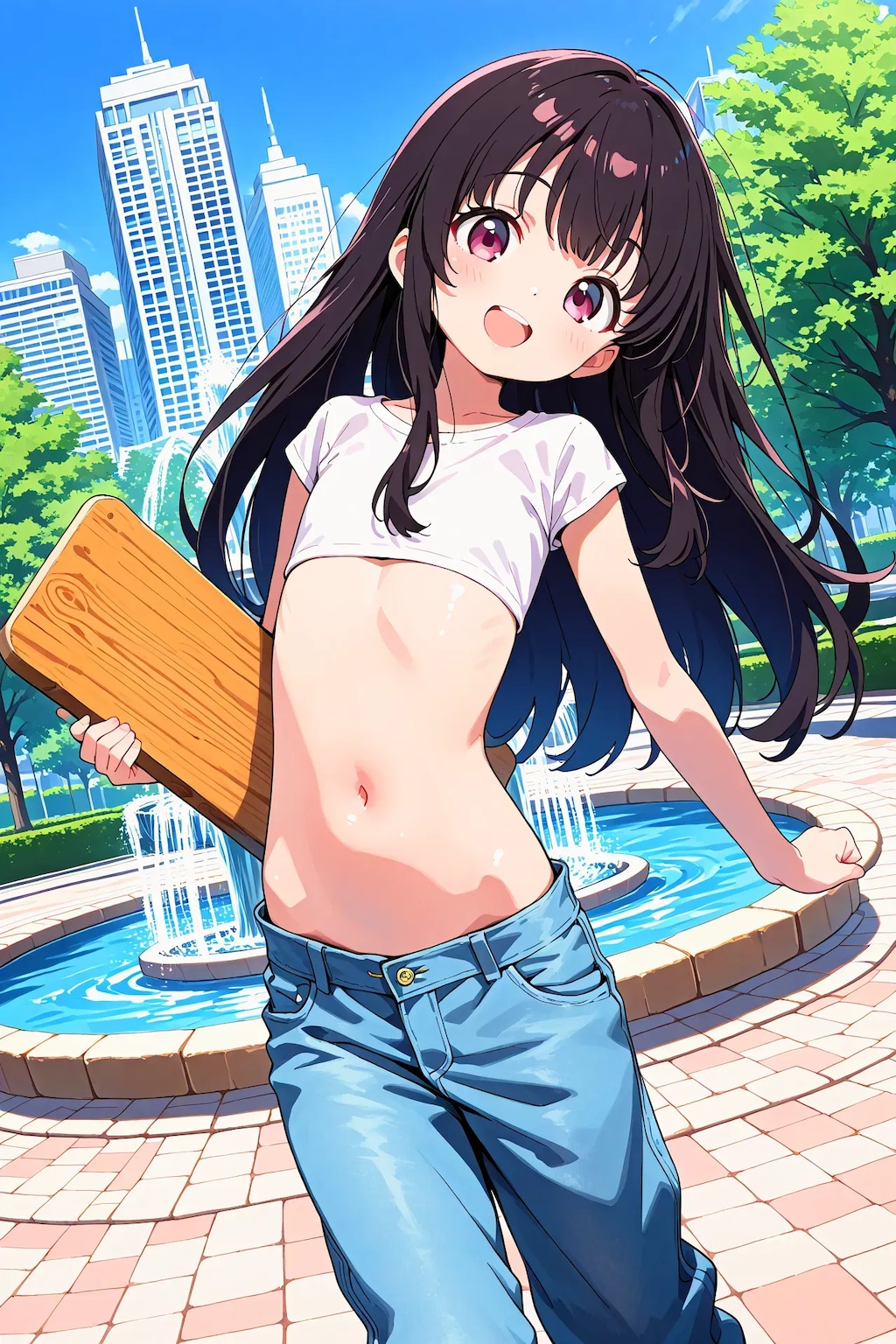 板野ちゃん、咲岩伊町にようこそ！