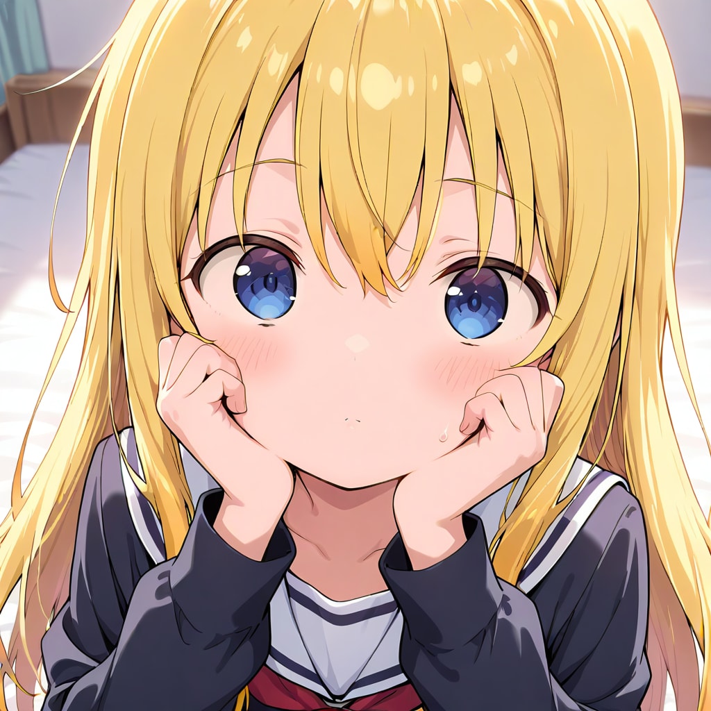 制服の可愛いロリ