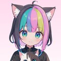 ねこ耳少女とねこさん 3枚目