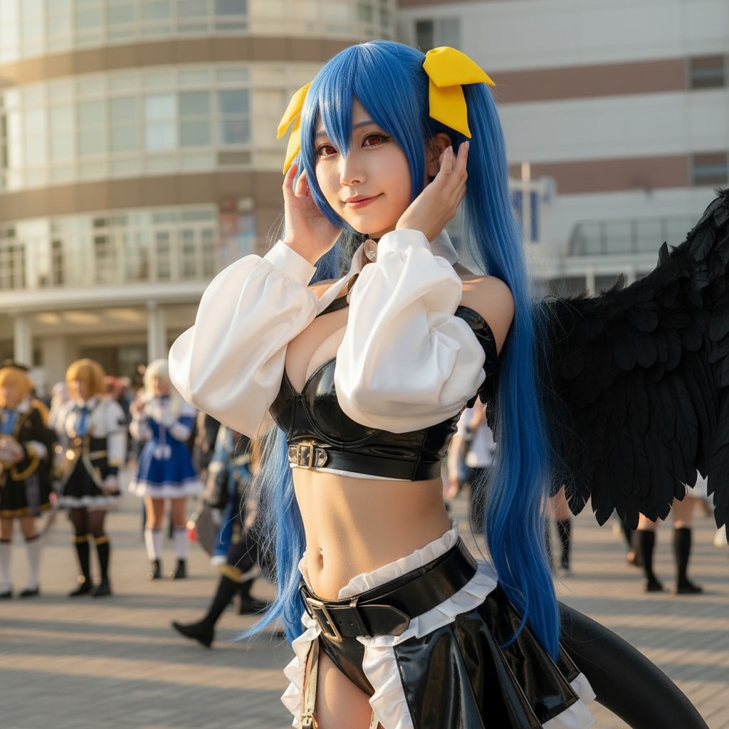 青ツイさん。コスプレ