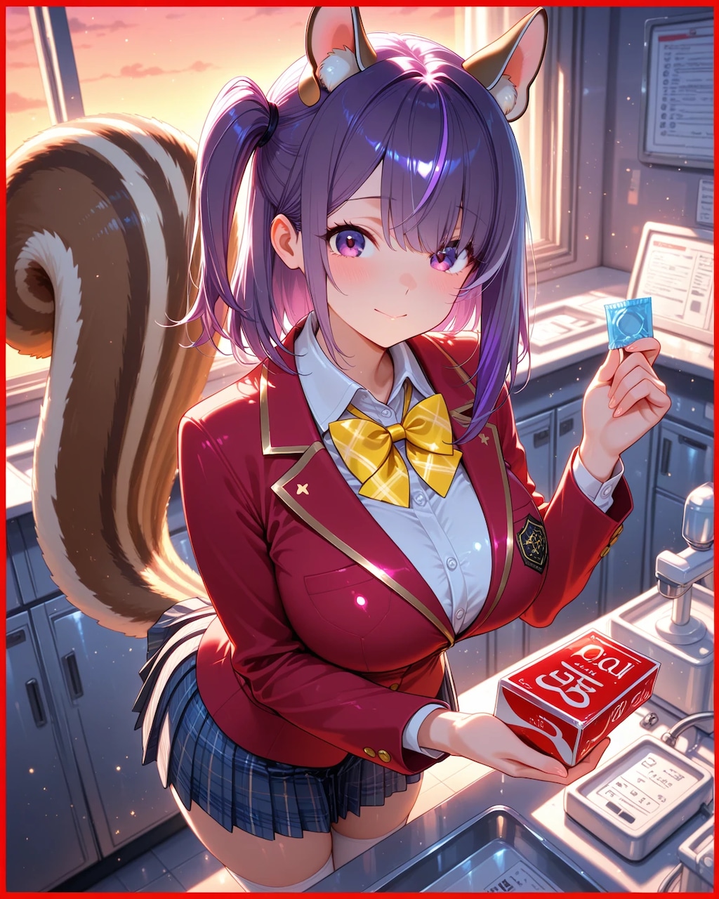 縞模様が自慢です