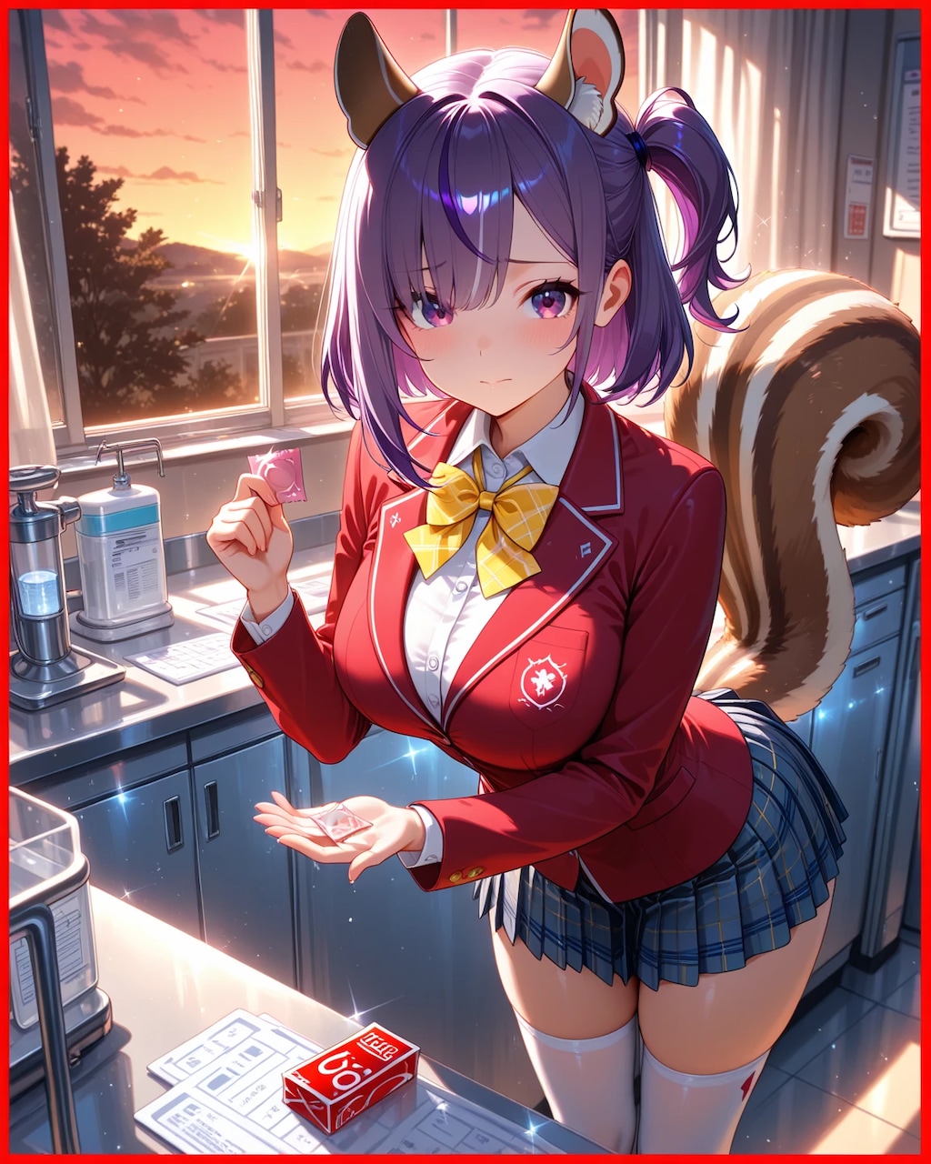 縞模様が自慢です