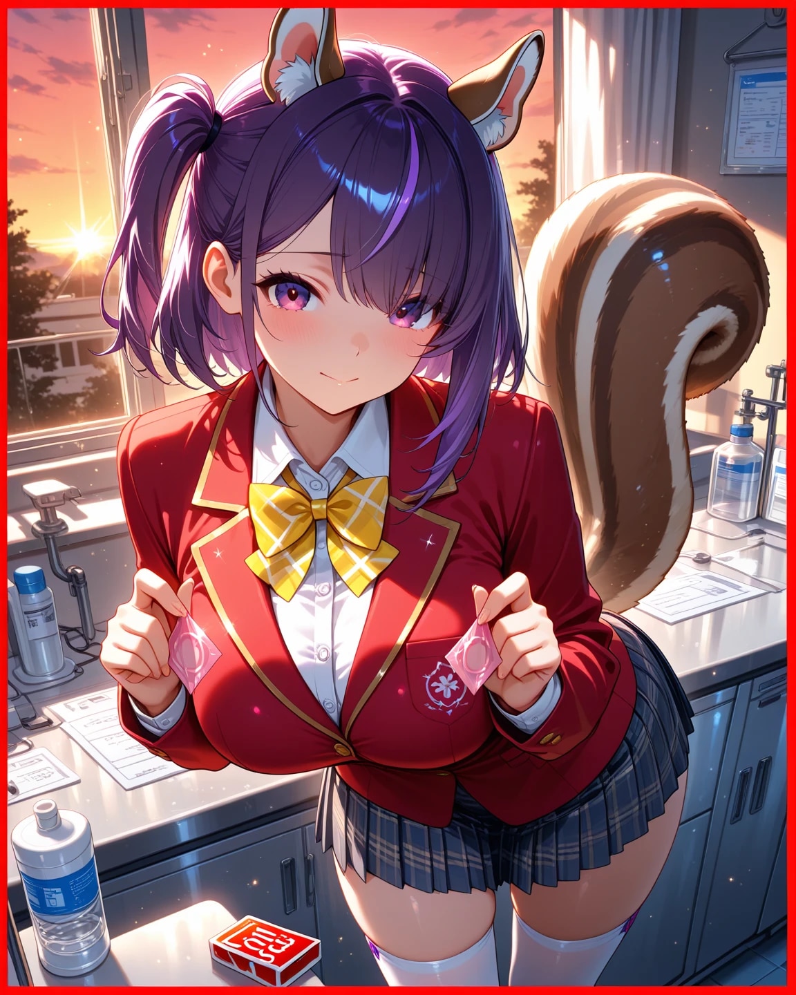 縞模様が自慢です