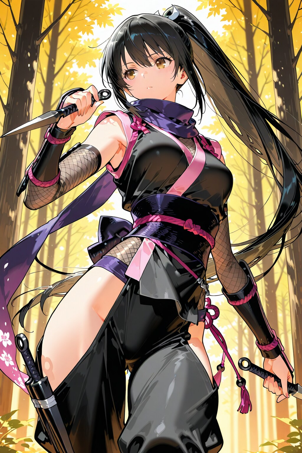 美少女くノ一 | の人気AIイラスト・グラビア