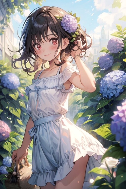 topaz　紫陽花