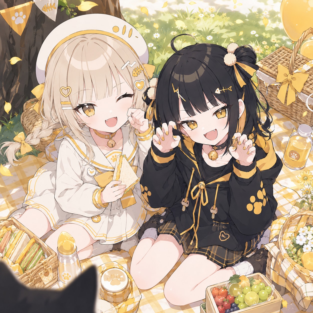 左下の影にご注目ください