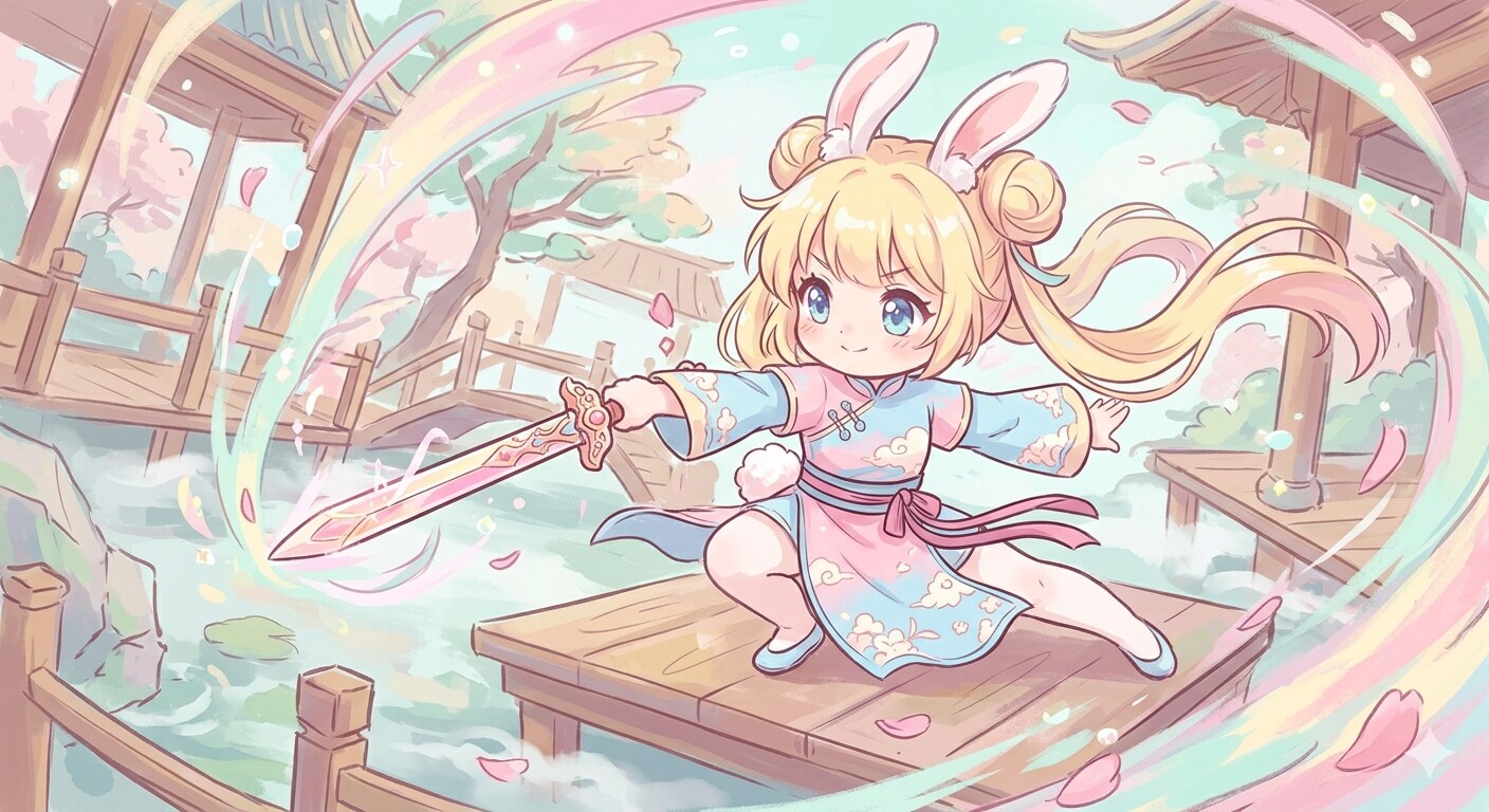 ケモミミカンフー89 | の人気AIイラスト・グラビア