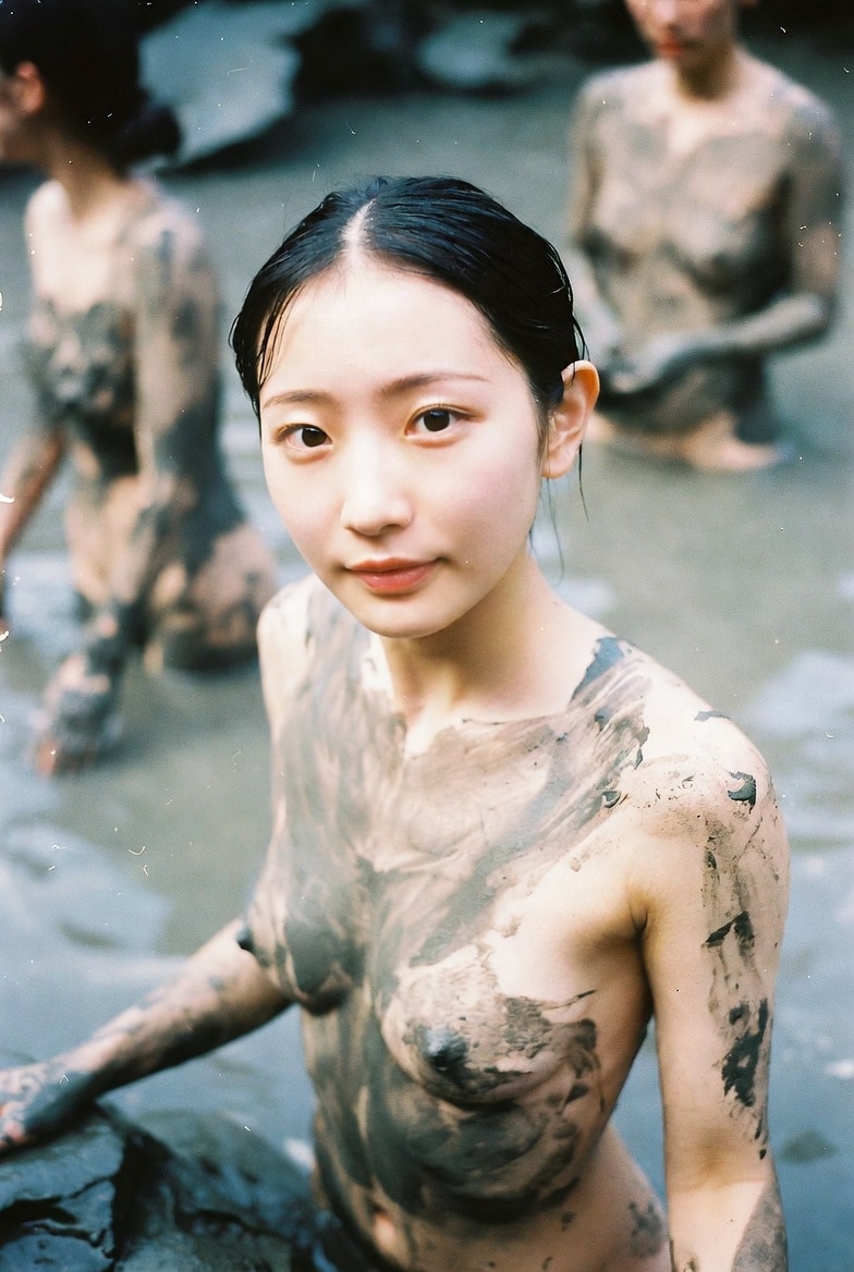 泥温泉
