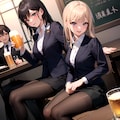 仕事納めからそのまま忘年会 3枚目
