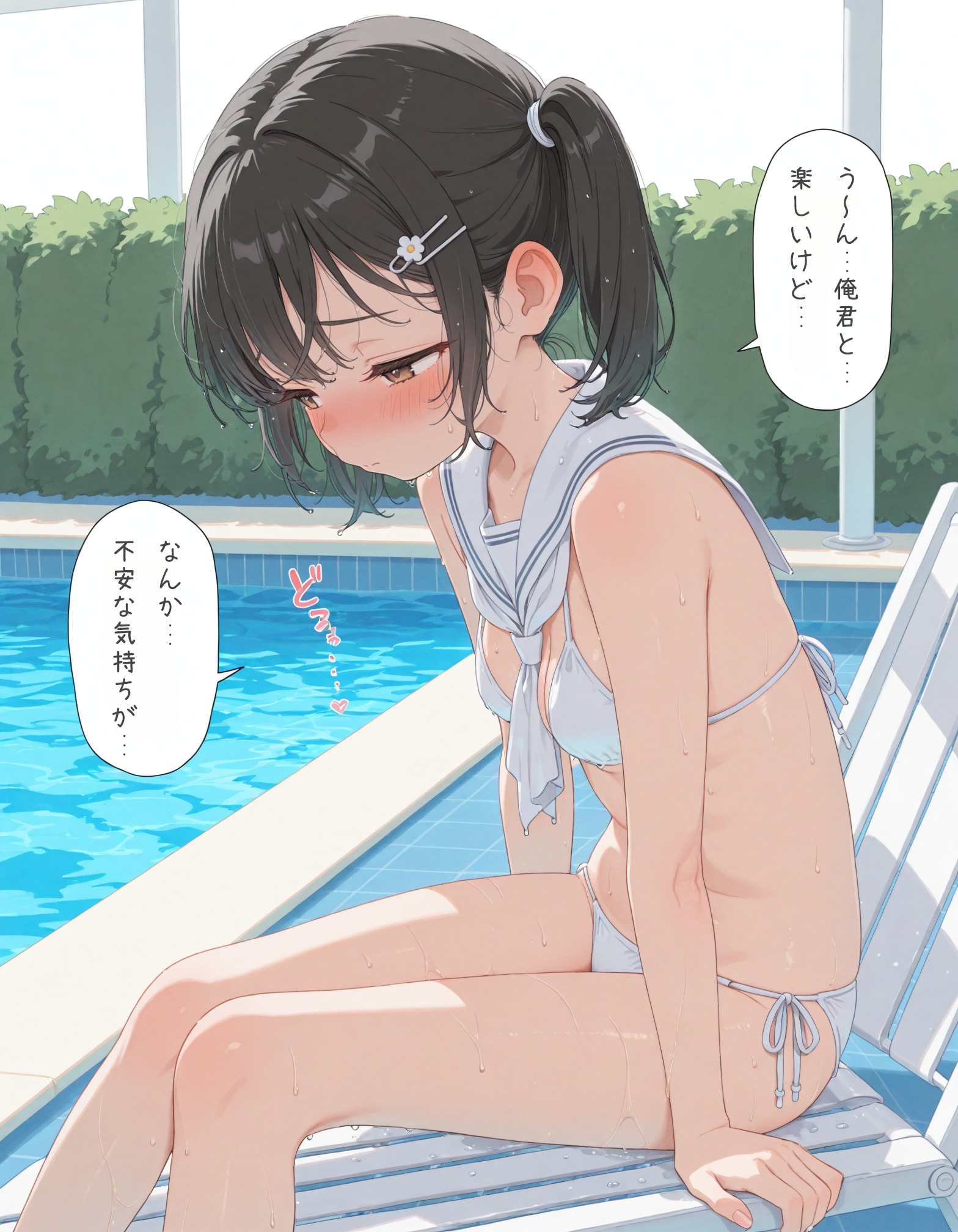 セーラーワンピの少女6