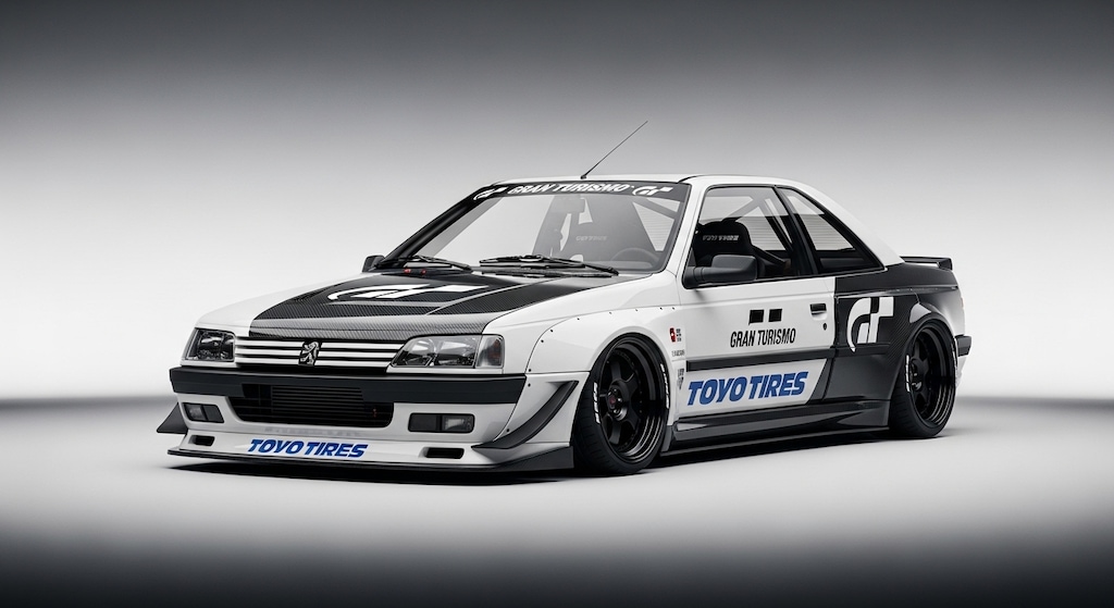 トーヨータイヤプジョー405クーペ