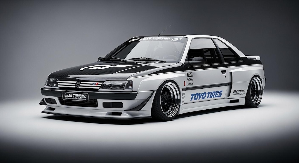 トーヨータイヤプジョー405クーペ