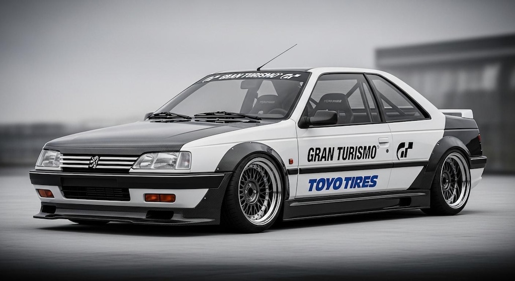 トーヨータイヤプジョー405クーペ