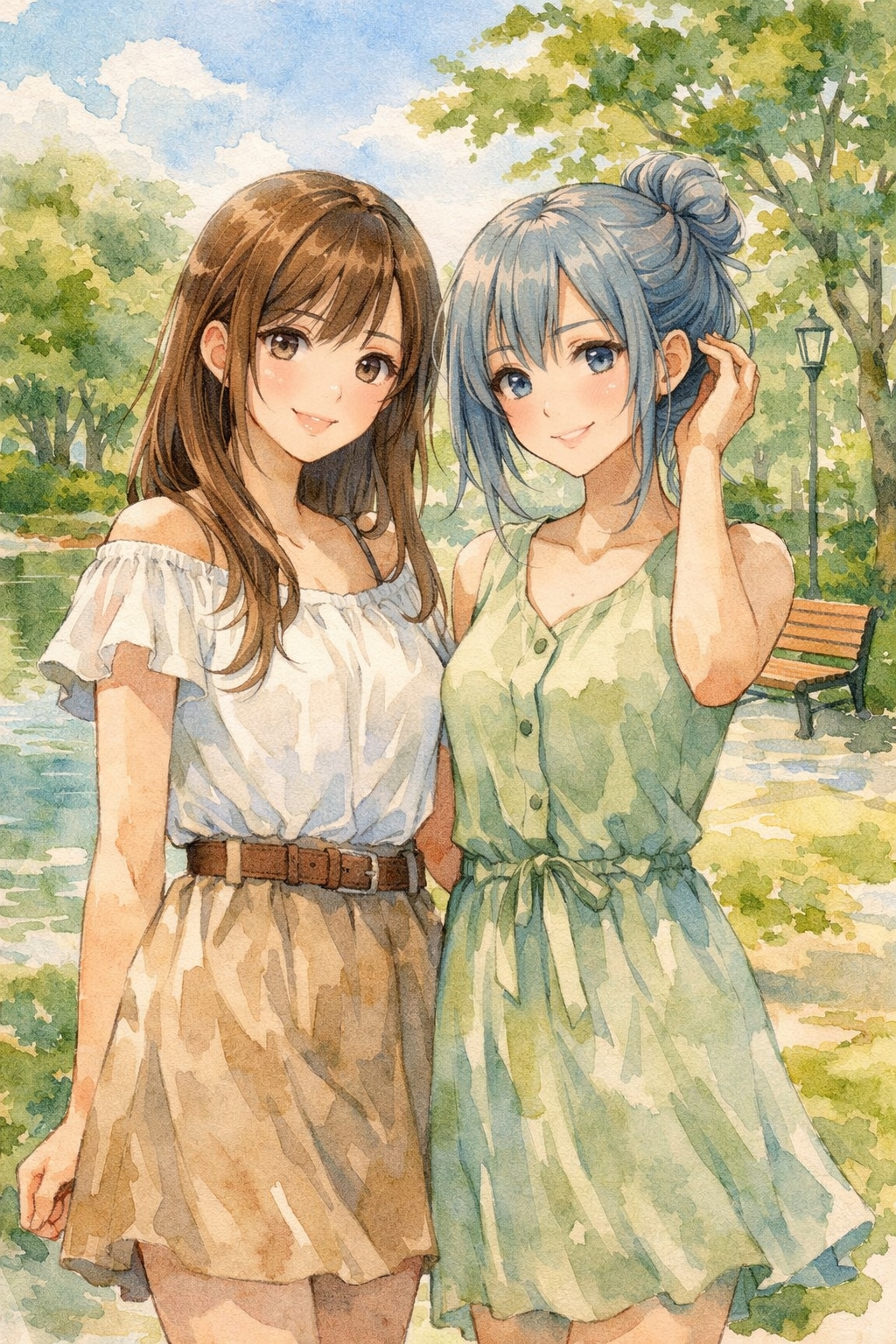 似てない双子姉妹