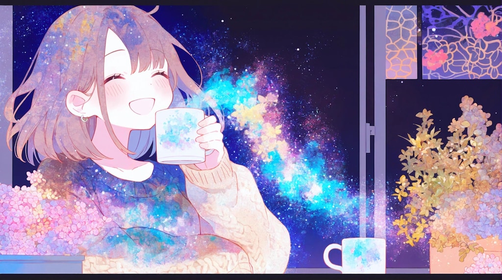 お部屋でリラックスタイム