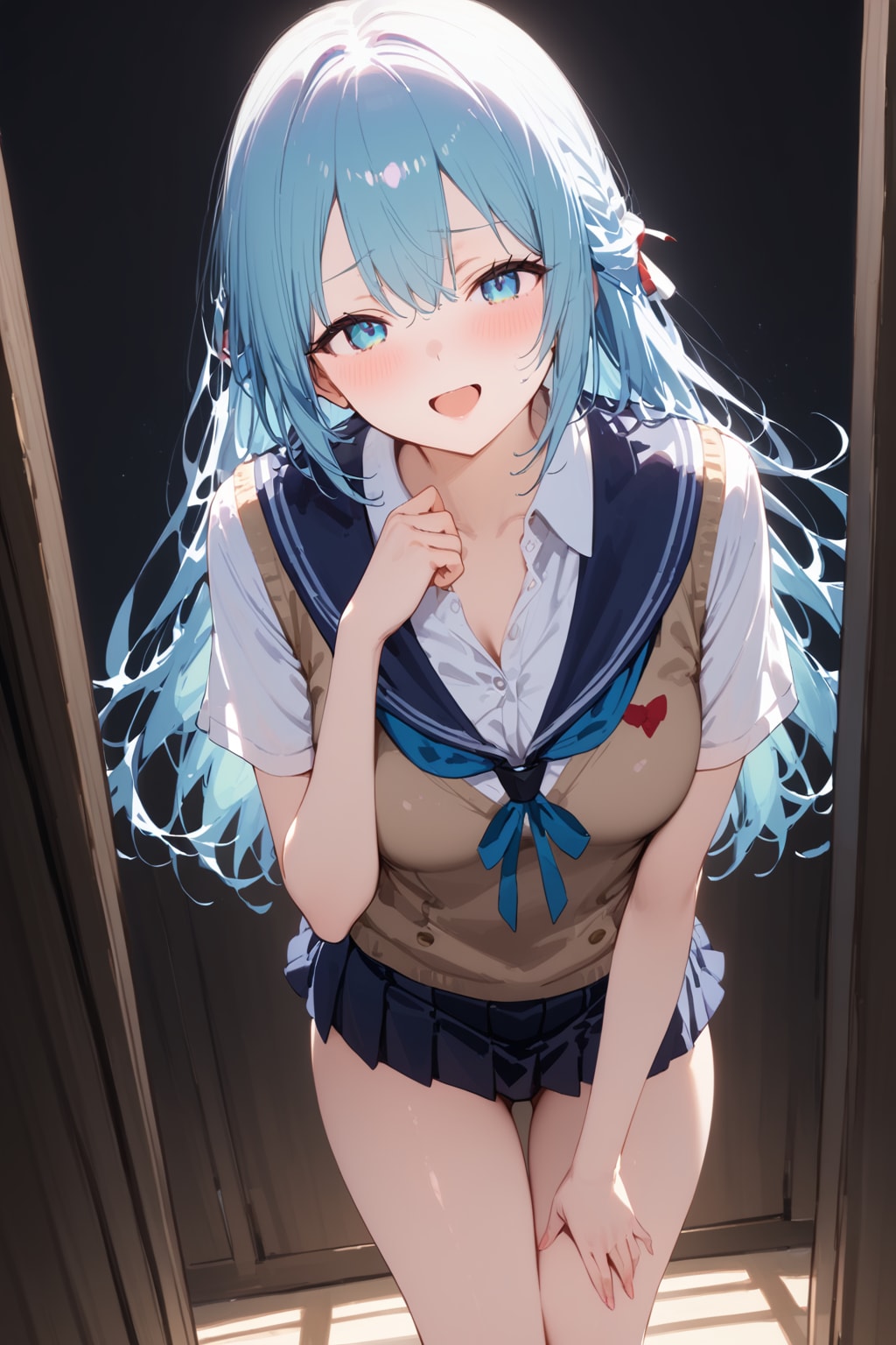 なんとなく女学生 | の人気AIイラスト・グラビア