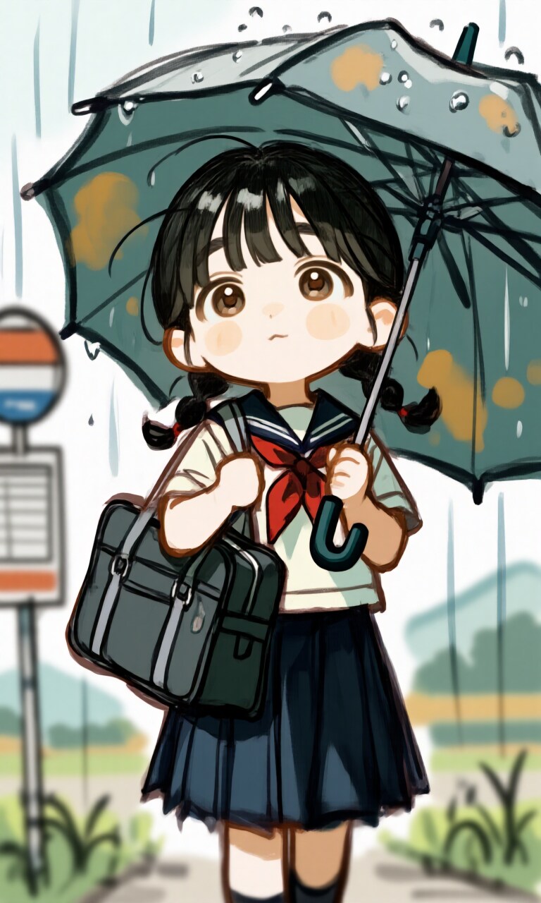 バスまだかなあ