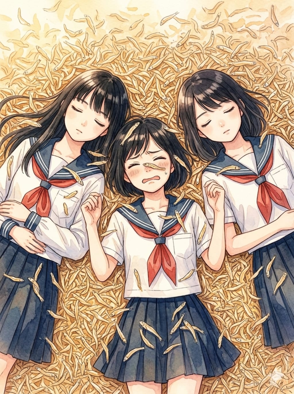 ちりめんじゃこの中にたまに入ってるアレの気持ち