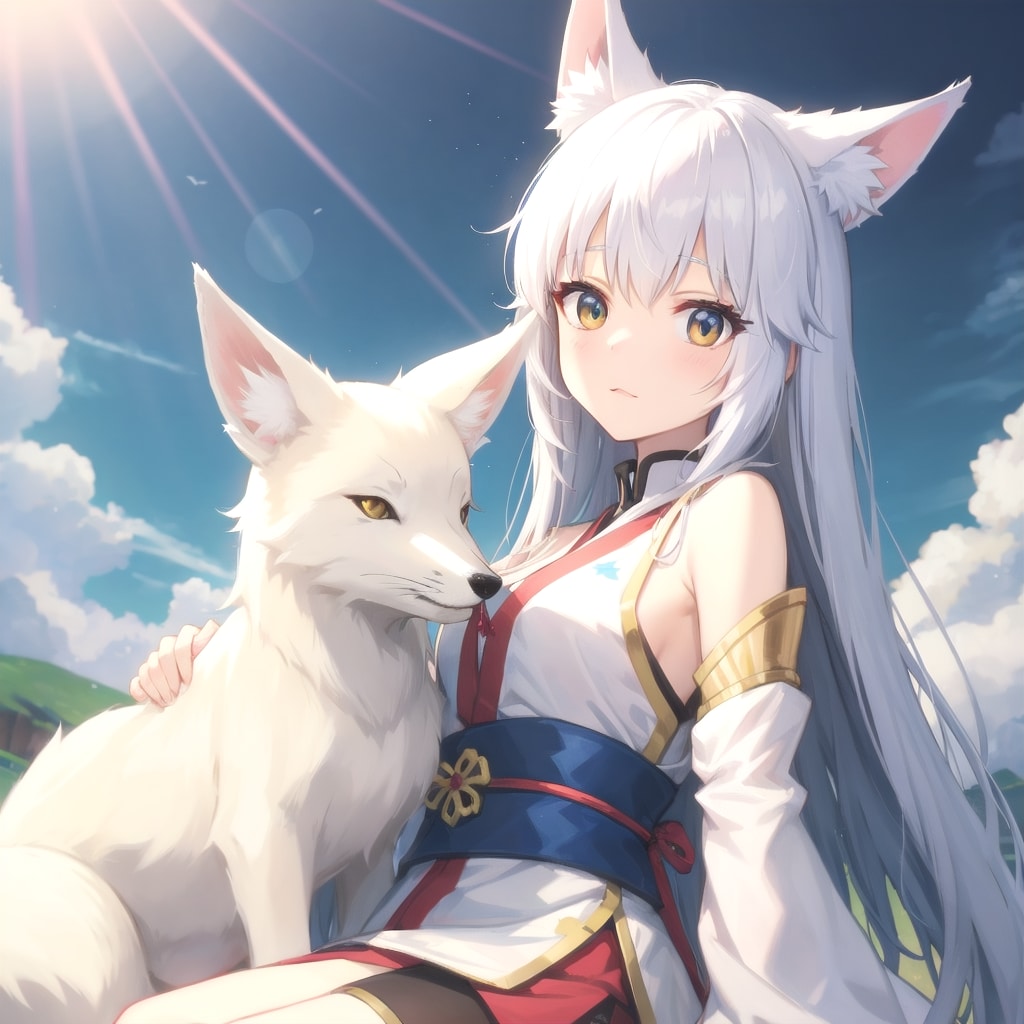 ちちぷい白狐姫（V4B) | の人気AIイラスト・グラビア