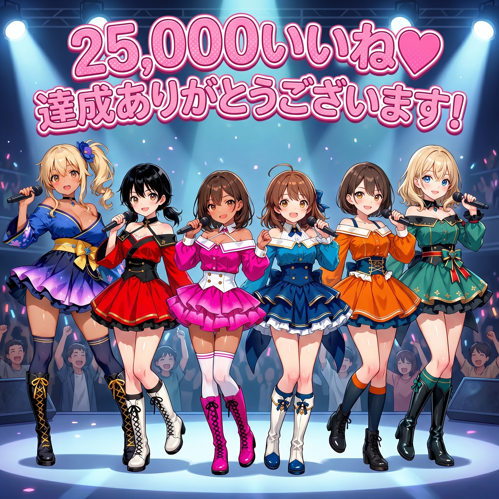 25.000いいね、ありがとうございます！