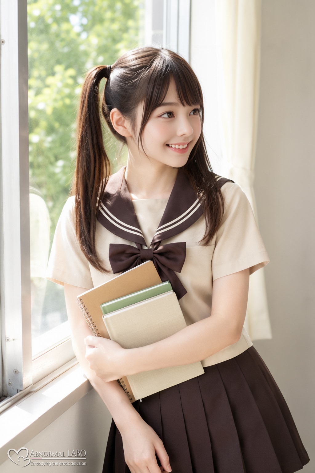 茶色セーラー服♡オケ部女子（BF）