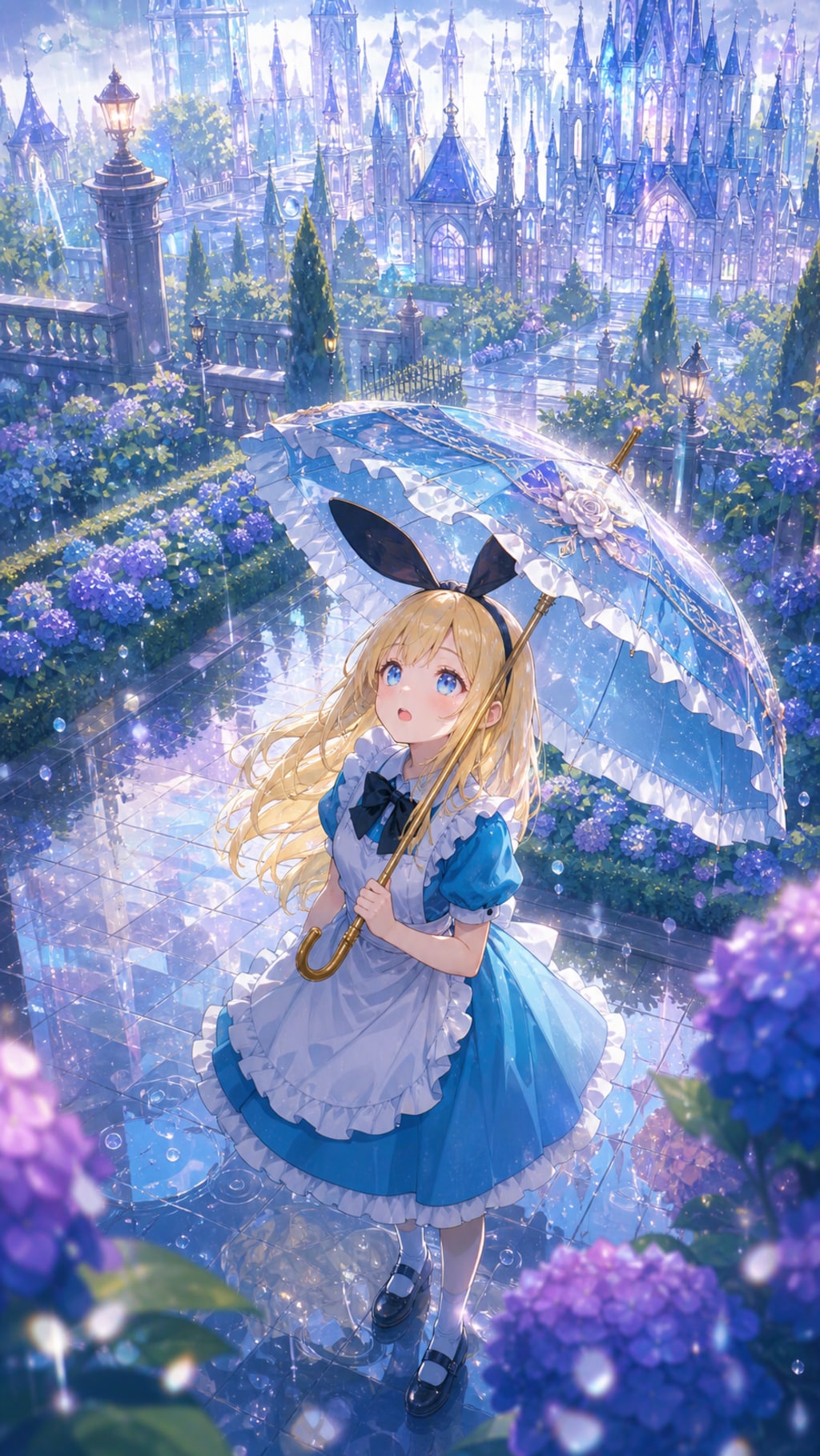 紫陽花の庭