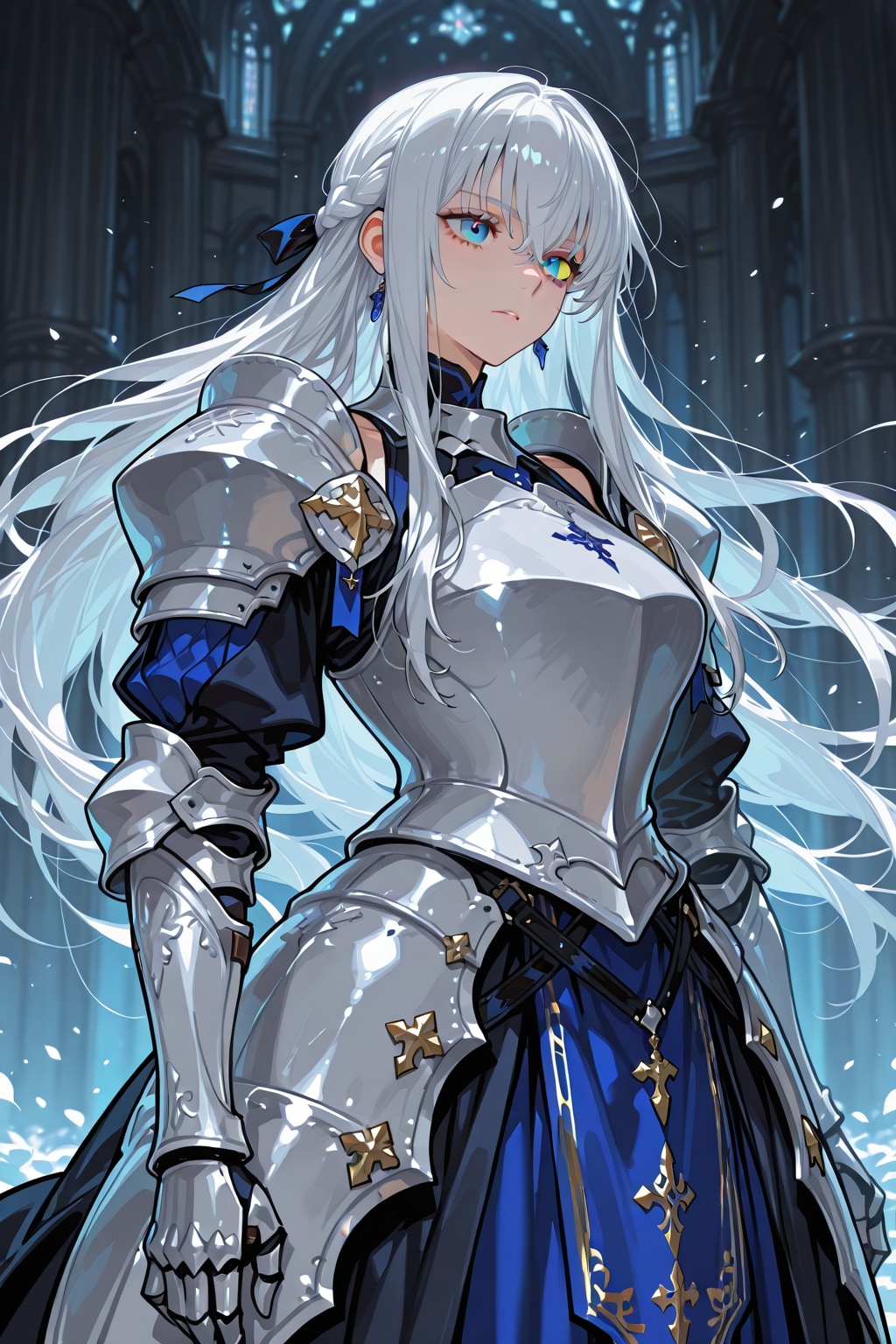 アーマードレスを着た淑女 | の人気AIイラスト・グラビア