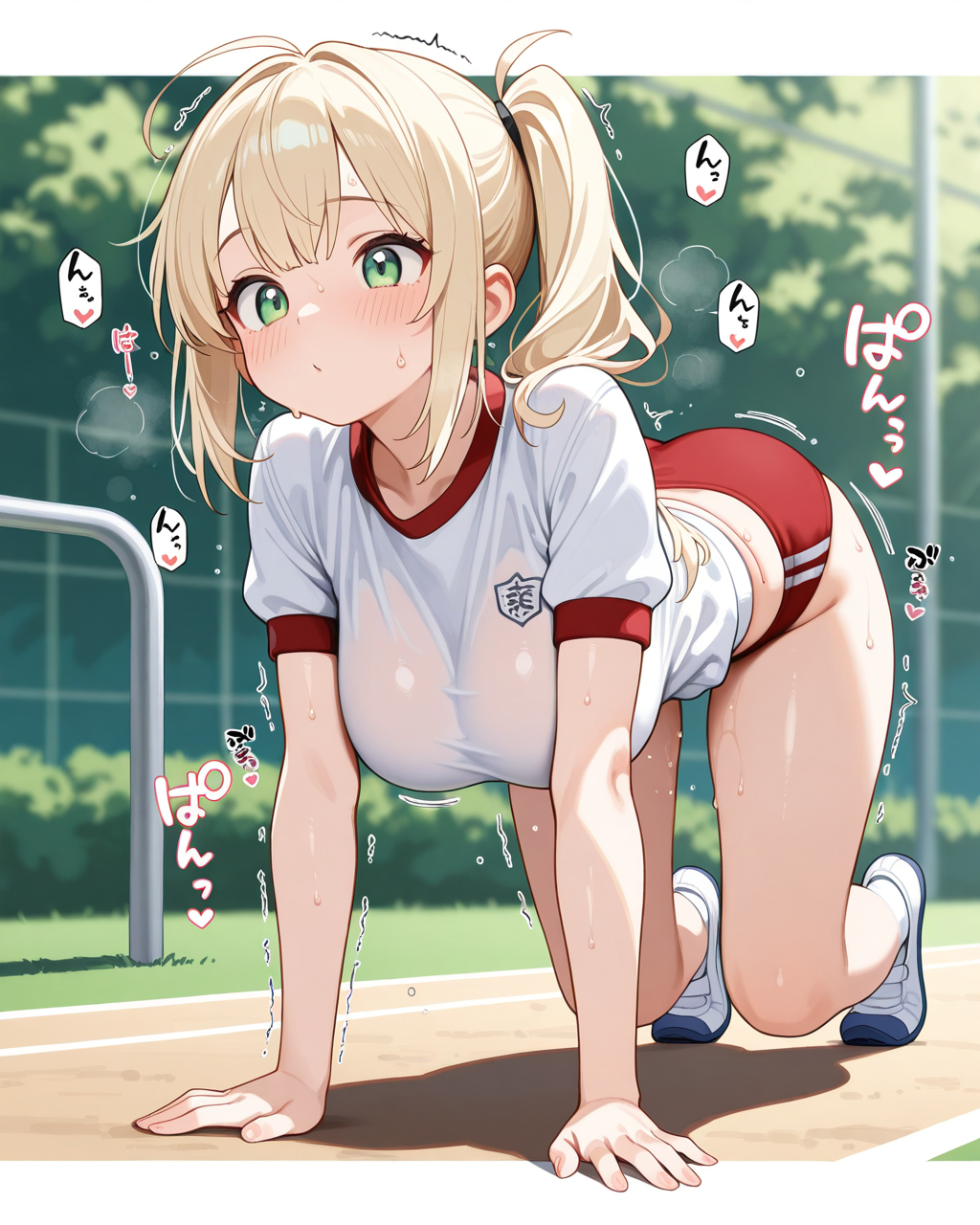 たいいく中の沙也ちゃん