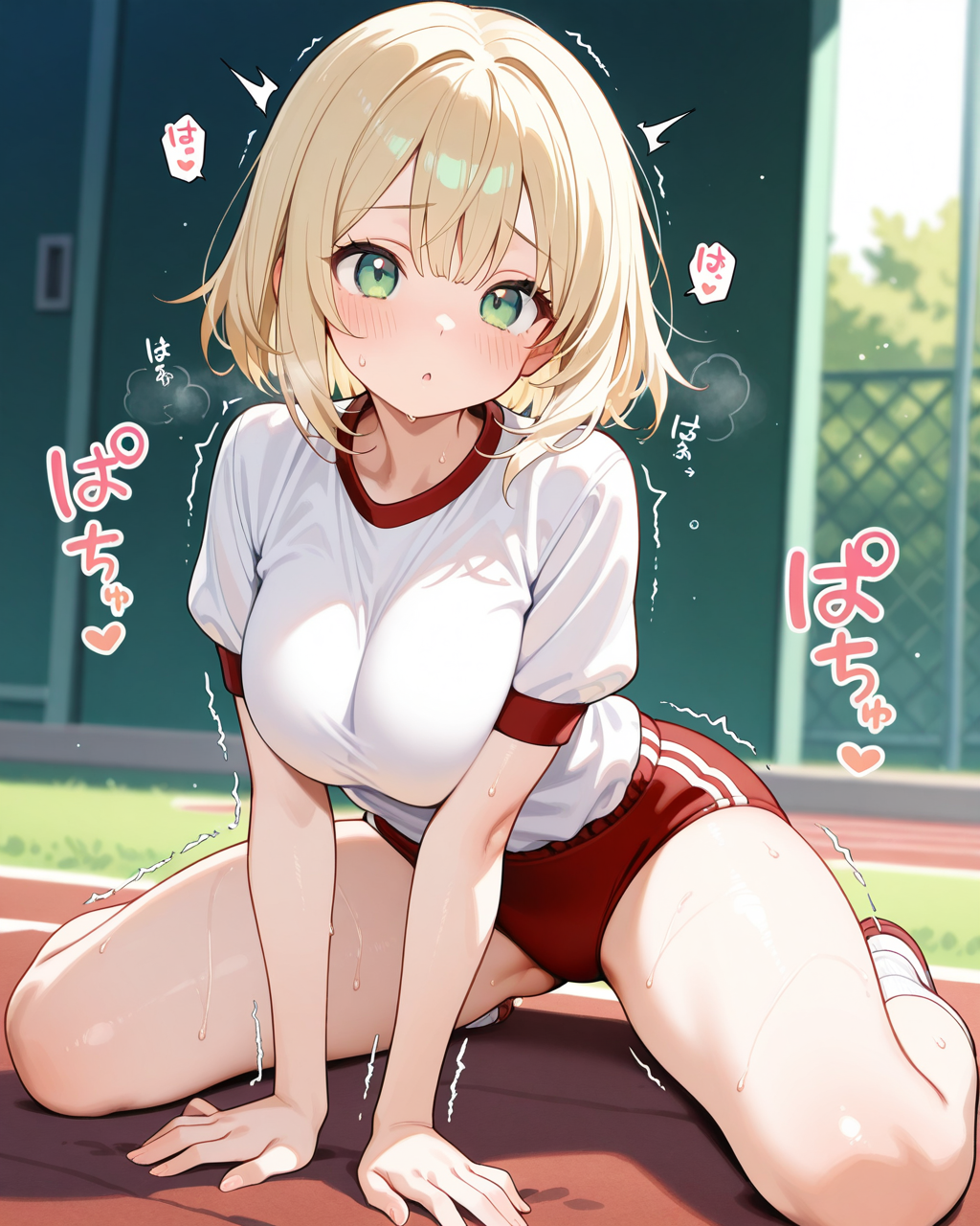 たいいく中の沙也ちゃん