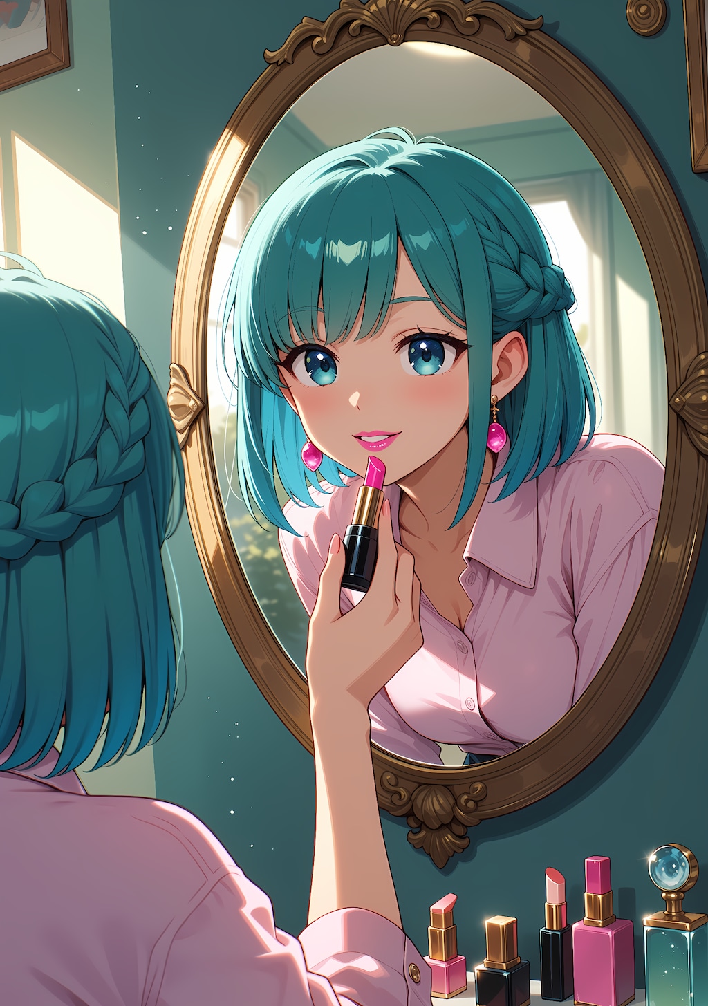 鏡の向こうの私にも