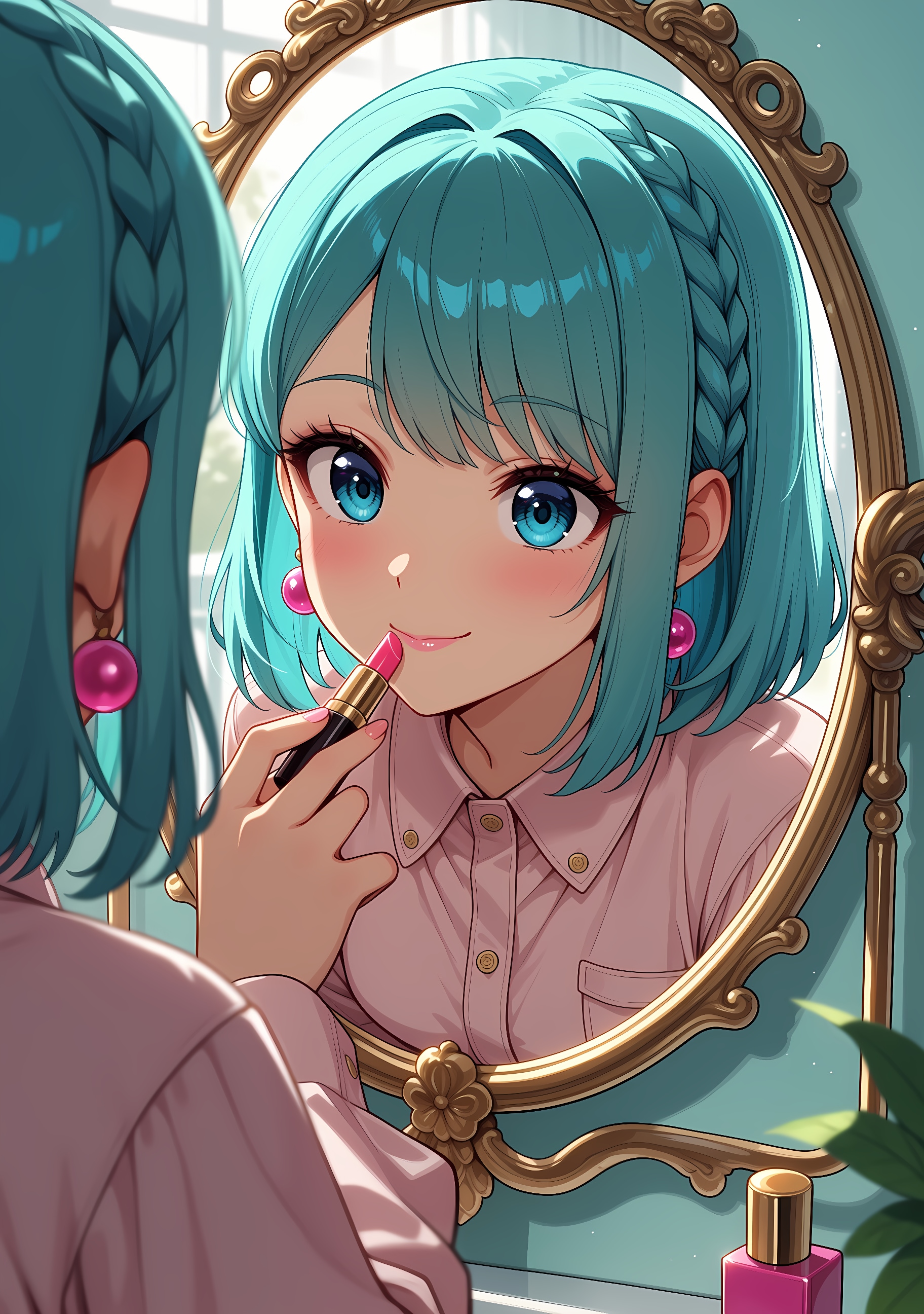 鏡の向こうの私