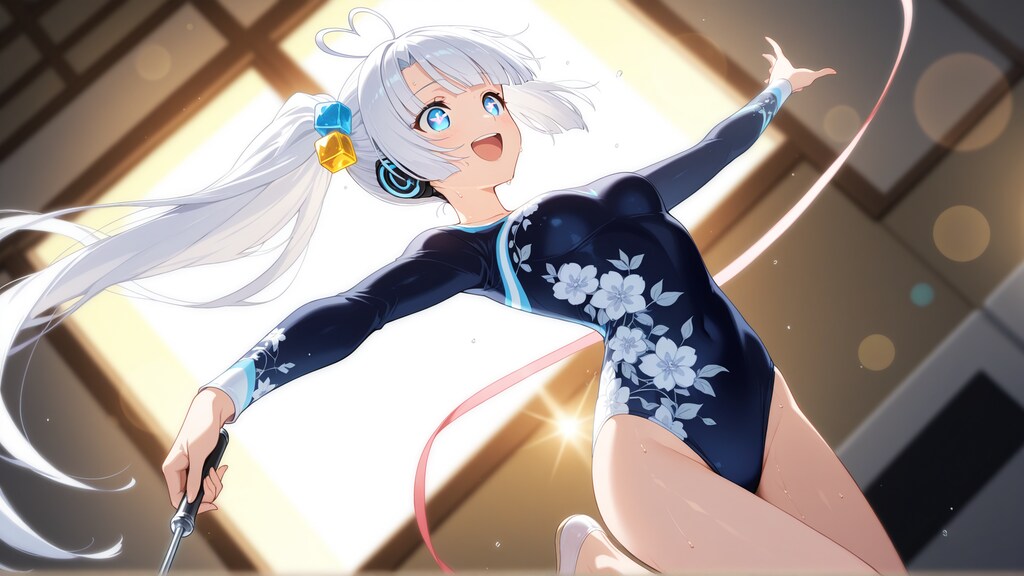うちの子新体操