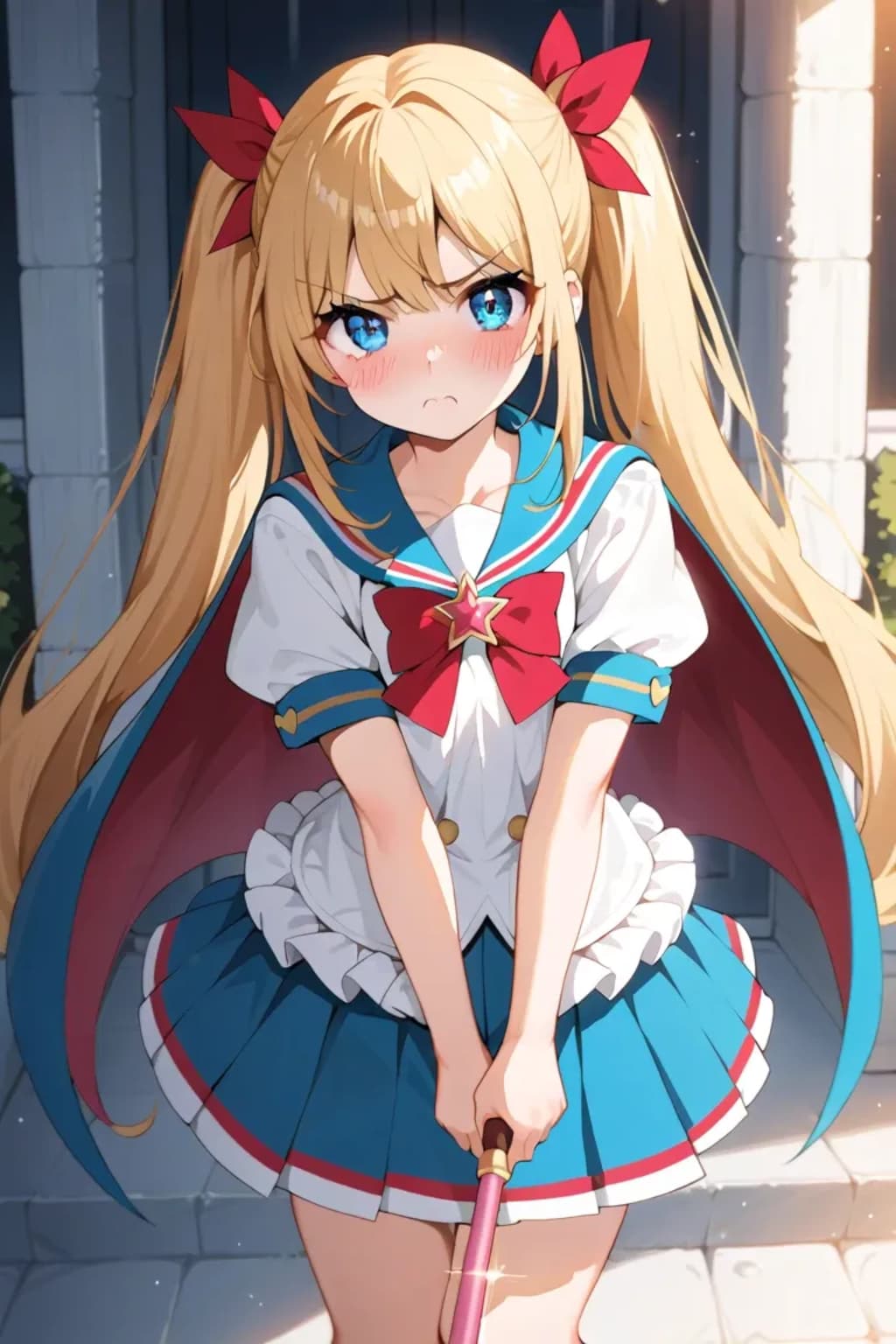 怒った魔法少女、かわいすぎる✨