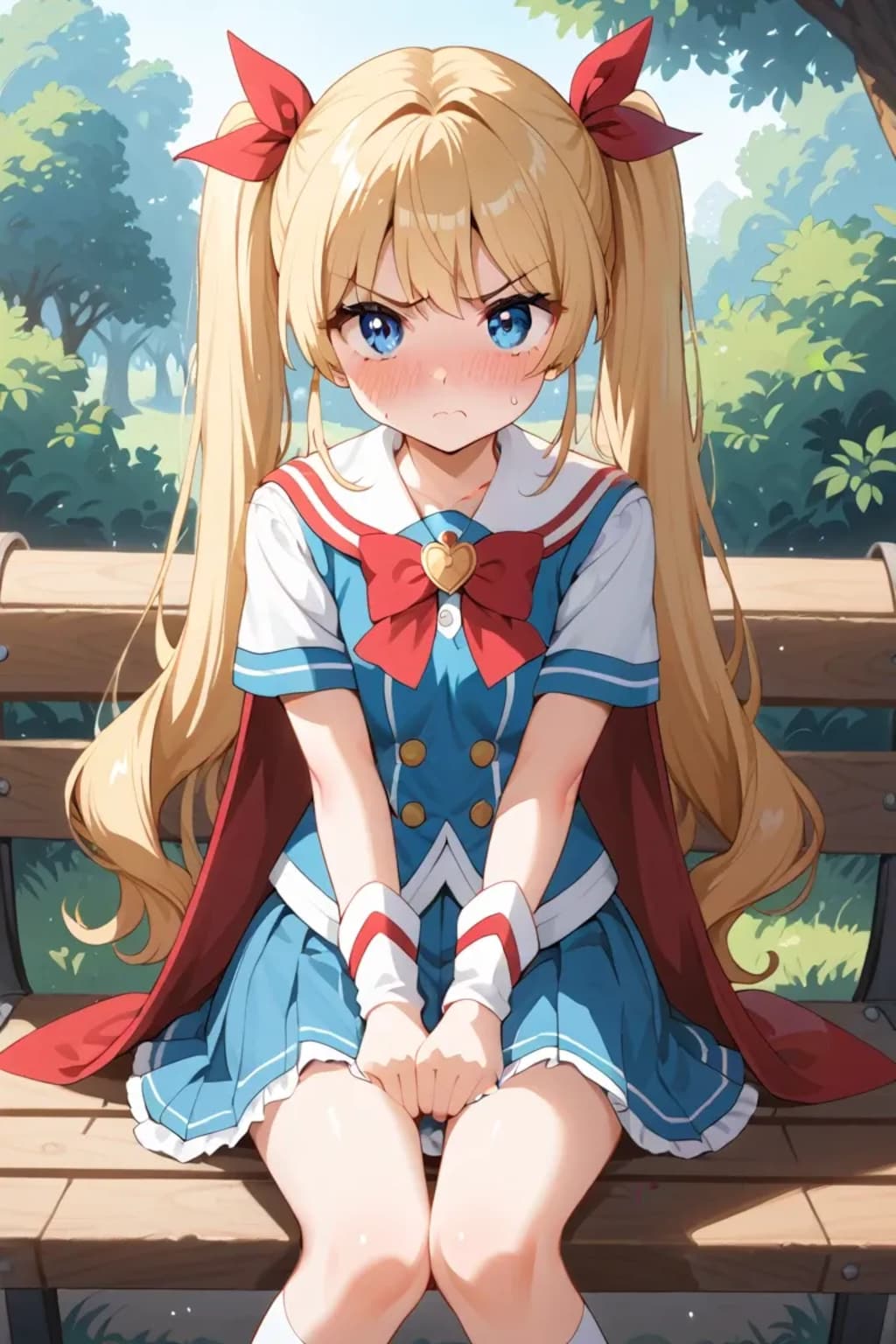 怒った魔法少女、かわいすぎる✨