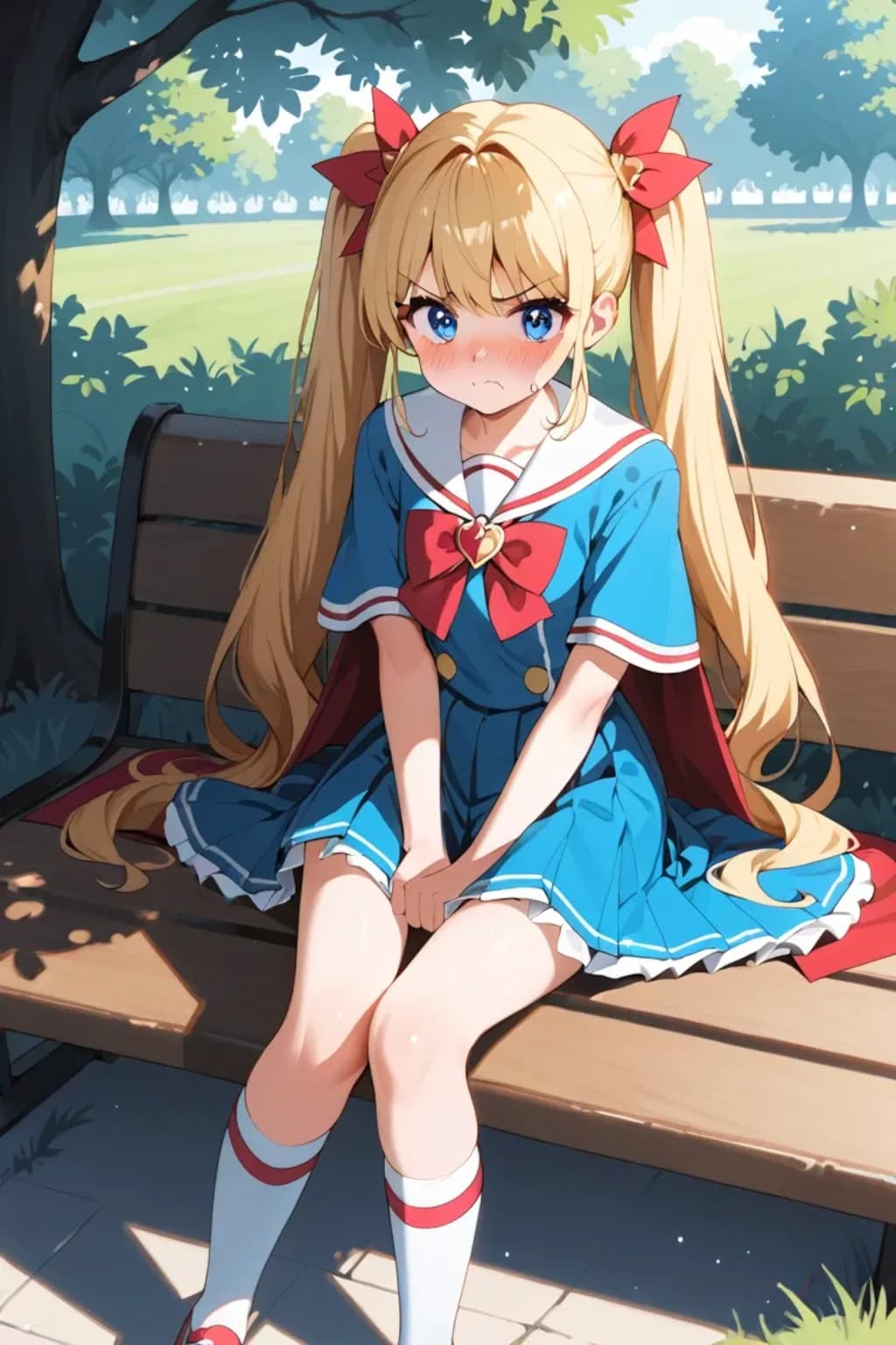 怒った魔法少女、かわいすぎる✨