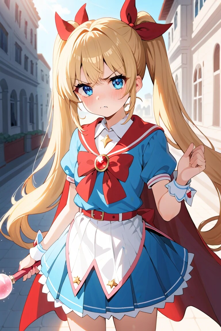 怒った魔法少女、かわいすぎる✨