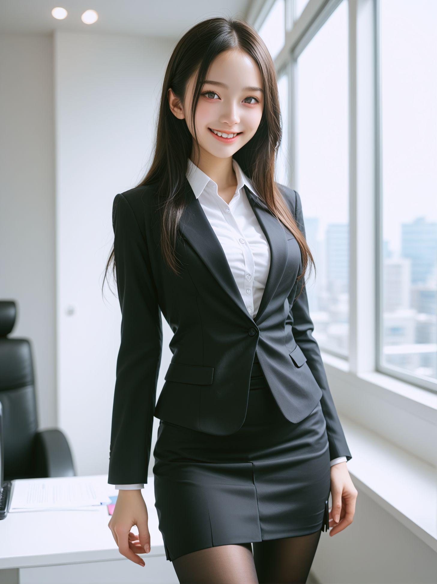 彼女のスーツの中身